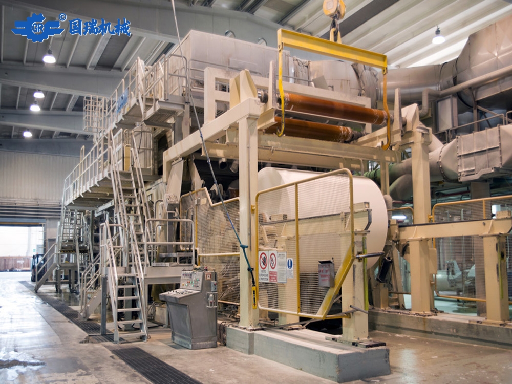 High-speed toilet paper machine